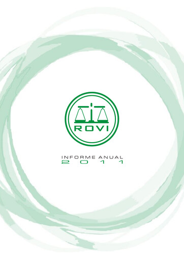 Thumbnail Laboratorios Farmaceuticos Rovi Annual Report 2011