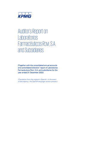 Thumbnail Laboratorios Farmaceuticos Rovi Financial Statement 2022