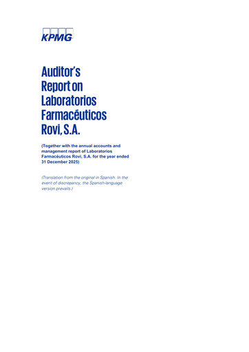 Miniature Laboratorios Farmaceuticos Rovi Bilan financier 2025