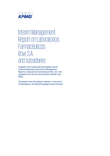 Thumbnail Laboratorios Farmaceuticos Rovi Half-year Report 2022-h1