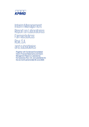 Thumbnail Laboratorios Farmaceuticos Rovi Half-year Report 2023-h1