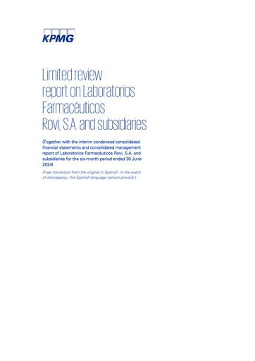 Thumbnail Laboratorios Farmaceuticos Rovi Half-year Report 2024-h1