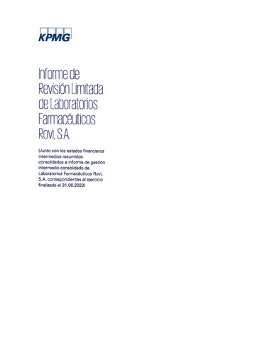 Thumbnail Laboratorios Farmaceuticos Rovi Half-year Report 2023-h1