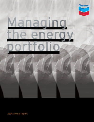 Thumbnail Chevron Annual Report 2006