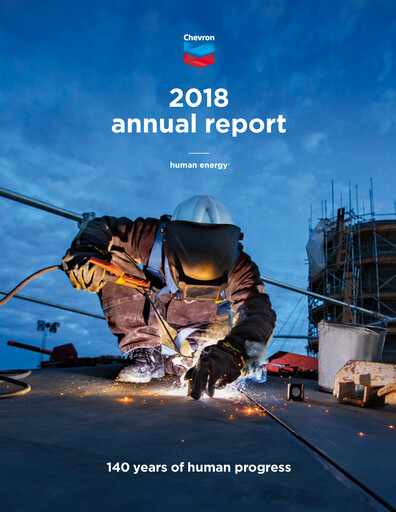 Thumbnail Chevron Annual Report 2018