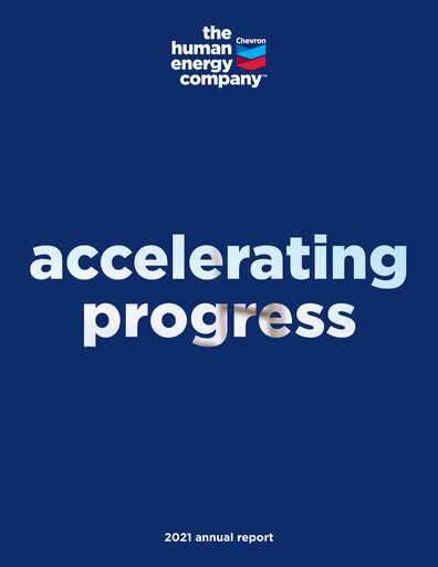 Thumbnail Chevron Annual Report 2021