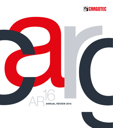 Miniature Cargotec
 Rapport annuel 2016