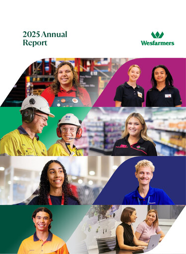 Thumbnail Wesfarmers
 Annual Report 2025