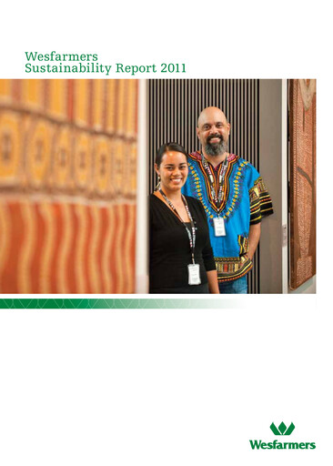 Thumbnail Wesfarmers
 Sustainability Report 2011