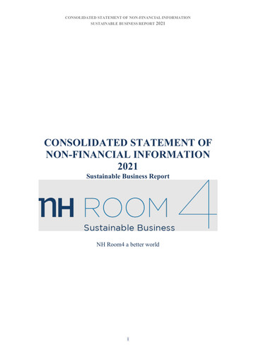 Thumbnail NH Hotel Group Sustainability Report 2021