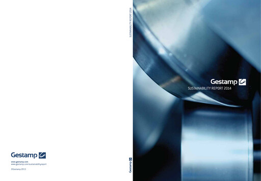 Vorschaubild Gestamp Automoción Nachhaltigkeitsbericht 2014