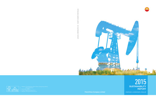 Thumbnail PetroChina Sustainability Report 2015