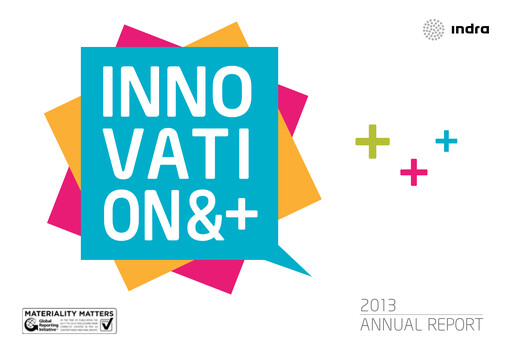 Miniature Indra Sistemas Rapport annuel 2013
