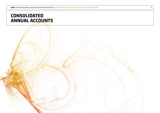 Vorschaubild Indra Sistemas Finanzmitteilung 2008