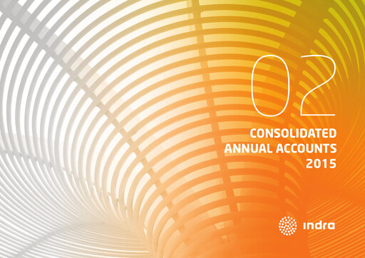 Vorschaubild Indra Sistemas Finanzmitteilung 2015