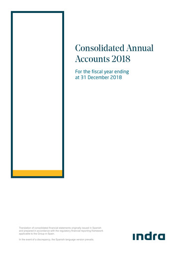 Vorschaubild Indra Sistemas Finanzmitteilung 2018