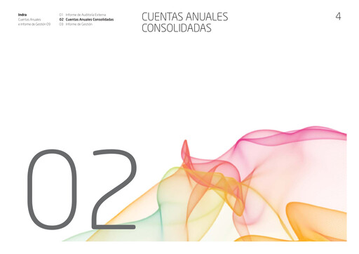 Thumbnail Indra Sistemas Financial Statement 2009