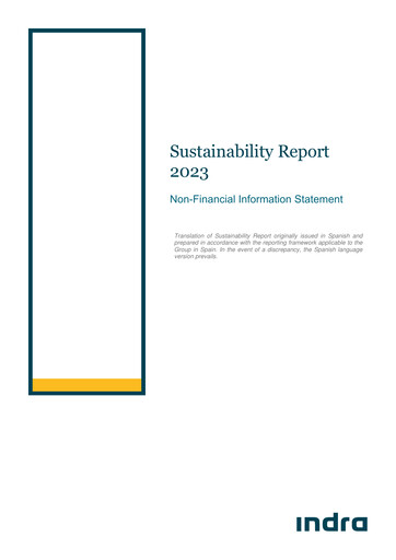 Vorschaubild Indra Sistemas Nachhaltigkeitsbericht 2023