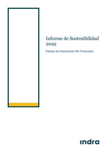 Thumbnail Indra Sistemas Sustainability Report 2022