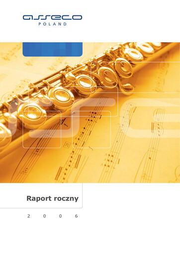 Miniature Asseco Rapport annuel 2006