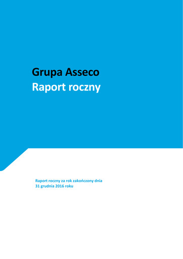 Thumbnail Asseco Financial Statement 2016