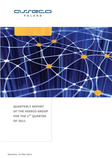 Thumbnail Asseco Quarterly Report 2011-q1