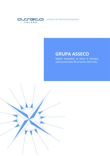 Vorschaubild Asseco Quartalsbericht 2014-q3