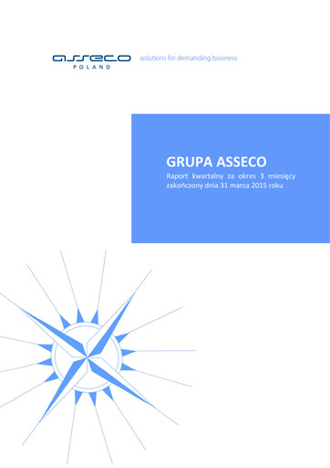 Vorschaubild Asseco Quartalsbericht 2015-q1