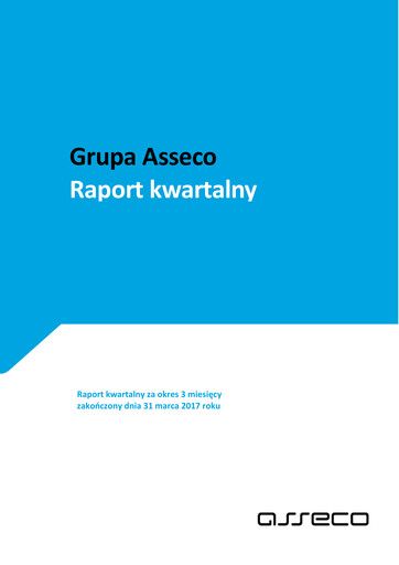 Vorschaubild Asseco Quartalsbericht 2017-q1