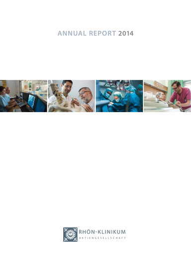 Vorschaubild Rhön-Klinikum Jahresbericht 2014