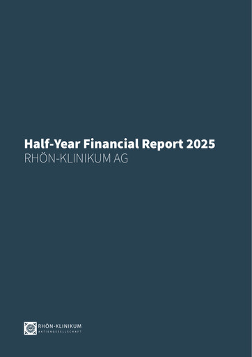 Miniature Rhön-Klinikum Rapport semestriel 2025-h1