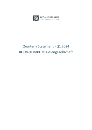 Thumbnail Rhön-Klinikum Quarterly Report 2024-q1
