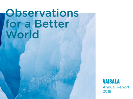 Vorschaubild Vaisala
 Jahresbericht 2018