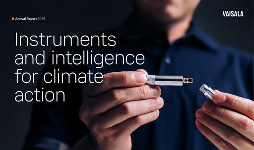 Vorschaubild Vaisala
 Jahresbericht 2025
