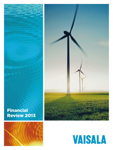 Vorschaubild Vaisala
 Finanzmitteilung 2013