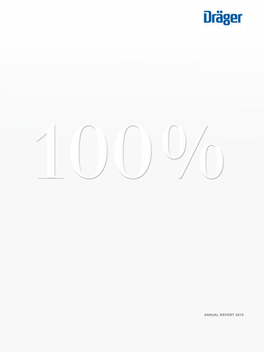 Miniature Drägerwerk
 Rapport annuel 2010