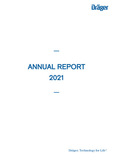 Miniature Drägerwerk
 Rapport annuel 2021