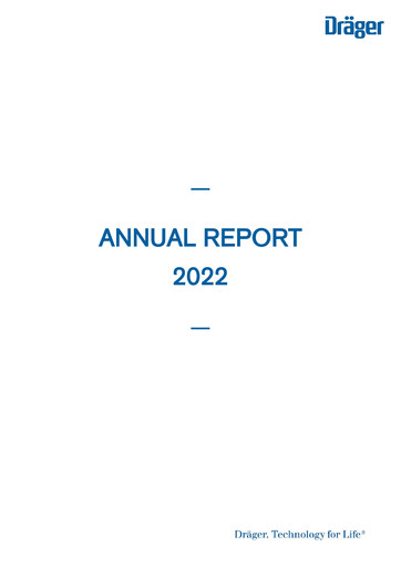 Miniature Drägerwerk
 Rapport annuel 2022