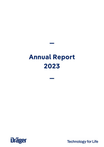 Miniature Drägerwerk
 Rapport annuel 2023