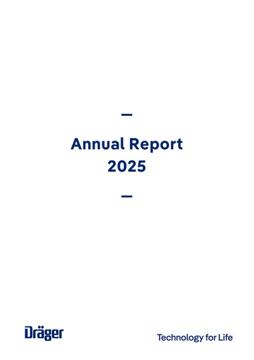 Thumbnail Drägerwerk
 Annual Report 2025