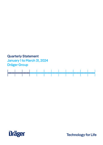 Thumbnail Drägerwerk
 Quarterly Report 2024-q1