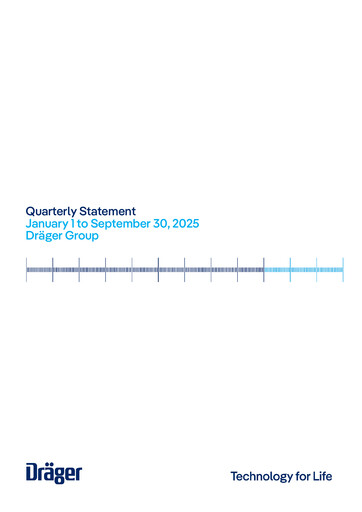 Thumbnail Drägerwerk
 Quarterly Report 2025-q3