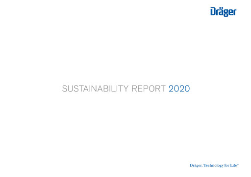 Thumbnail Drägerwerk
 Sustainability Report 2020