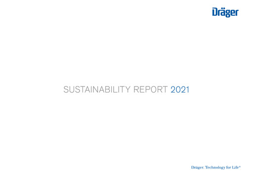 Thumbnail Drägerwerk
 Sustainability Report 2021