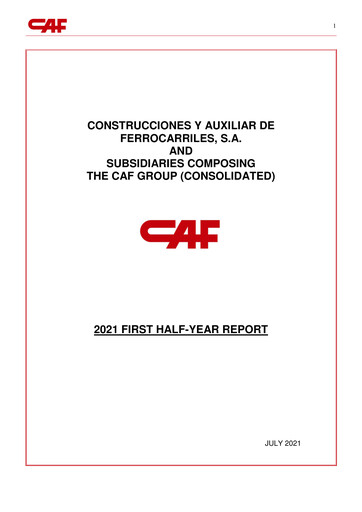 Thumbnail Construcciones y Auxiliar de Ferrocarriles Half-year Report 2021-h1