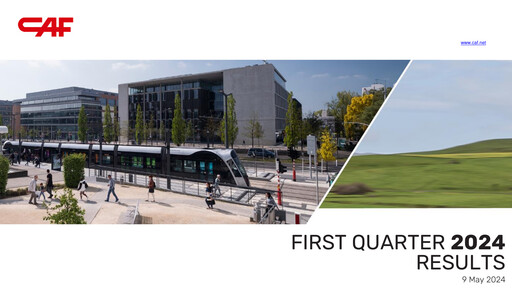 Thumbnail Construcciones y Auxiliar de Ferrocarriles Quarterly Report 2024-q1