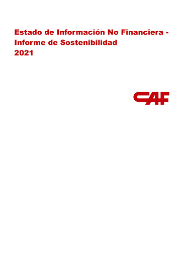 Thumbnail Construcciones y Auxiliar de Ferrocarriles Sustainability Report 2021