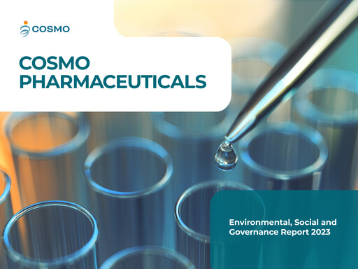 Thumbnail Cosmo Pharmaceuticals ESG Report 2023
