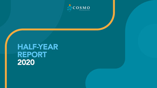 Thumbnail Cosmo Pharmaceuticals Half-year Report 2020