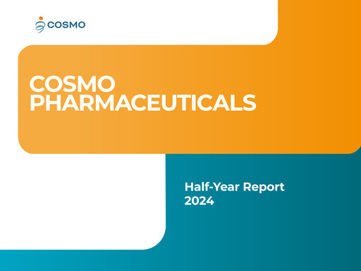 Thumbnail Cosmo Pharmaceuticals Half-year Report 2024